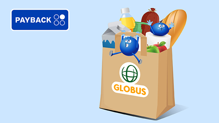 Jetzt bei GLOBUS PAYBACK °Punkte sammeln!