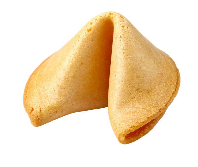 Geschlossener Glückskeks