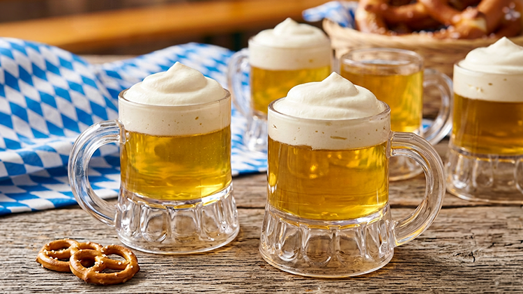Wackelpudding in Bier-Optik