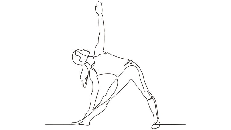 Illustration Stretching
