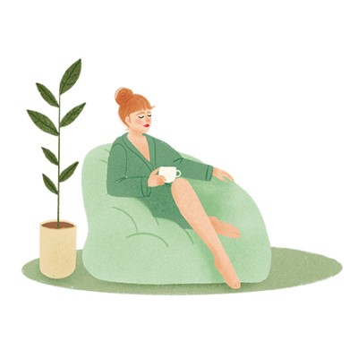 Illustration Entspannung
