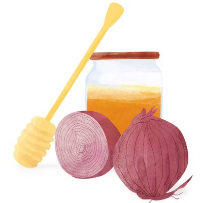 Honig Zwiebel
