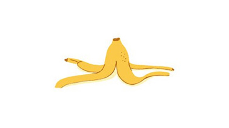 Bananenschale