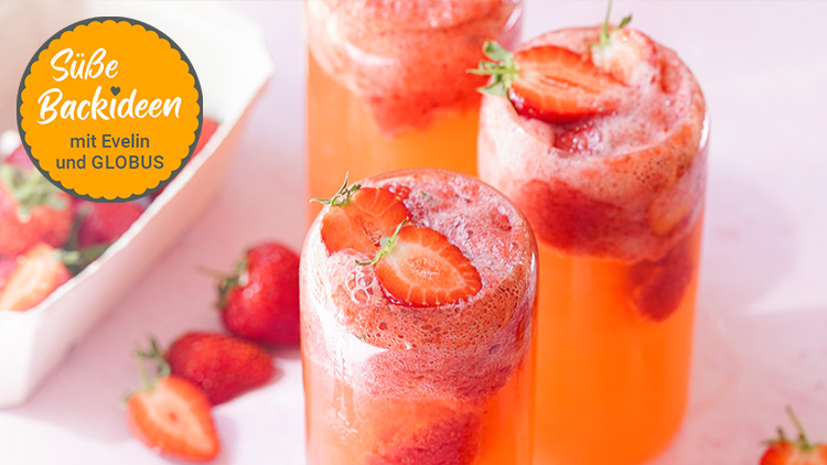 Bitter Lemon & Erdbeersorbet