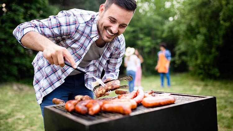 Gemütliches Grillfest