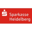Rotes Logo der Sparkasse Heidelberg mit weißem Sparkassen-Symbol und Schriftzug „Sparkasse Heidelberg“ darunter.