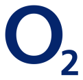 Blaues „O2“-Logo mit großem Buchstaben „O“ und kleiner tiefgestellter Ziffer „2“ auf weißem Hintergrund.