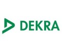 Grünes DEKRA-Logo mit stilisiertem Dreieck links und dem Schriftzug DEKRA in Großbuchstaben auf weißem Hintergrund.