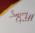 Geschwungener Schriftzug \