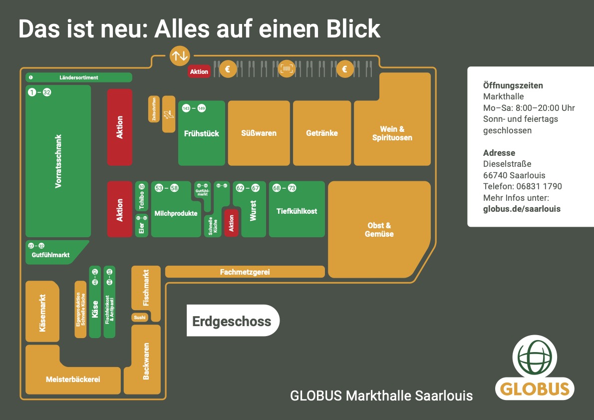 Marktplan Saarlouis Neuerungen