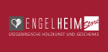 Weißer Schriftzug „ENGELHEIM Store – Erzgebirgische Holzkunst und Geschenke“ mit Herzsymbol auf rotem Hintergrund.