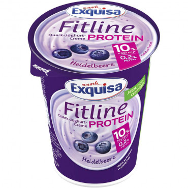 Protein Quark-Joghurt-Creme Fitline, Heidelbeere
