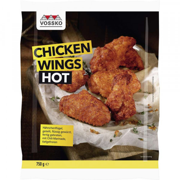 Chicken Wings Hot, tiefgekühlt