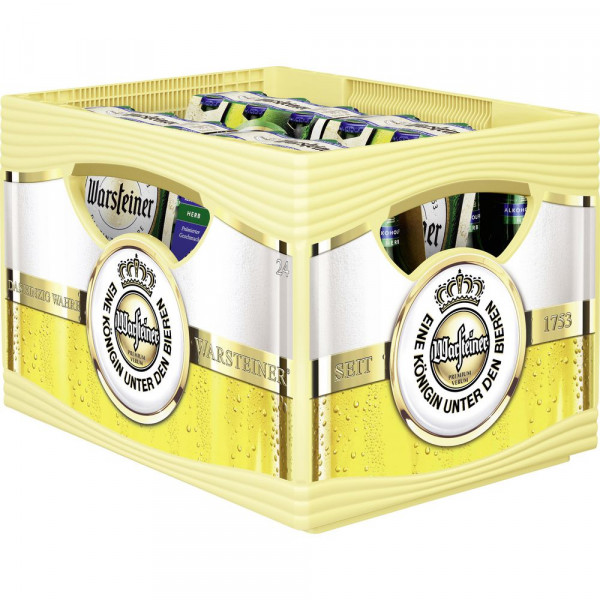 Alkoholfreies Bier, herb(4 Sixpacks in der Kiste zu je 6 x 0.33 Liter)