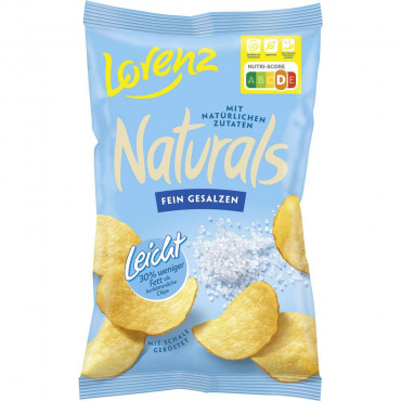 Chips Naturals leicht, Salz
