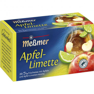Früchtetee, Apfel/Limette