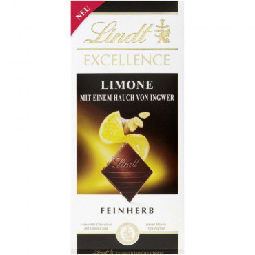 Excellence Tafelschokolade, Limone/Ingwer