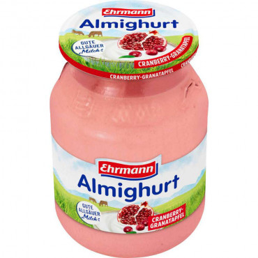 Fruchtjoghurt, Cranberry-Granatapfel