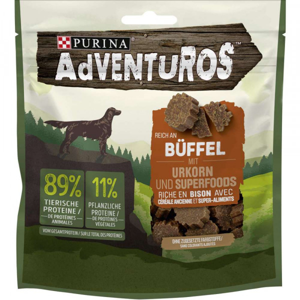 Hunde-Snack Adventuros, Büffel