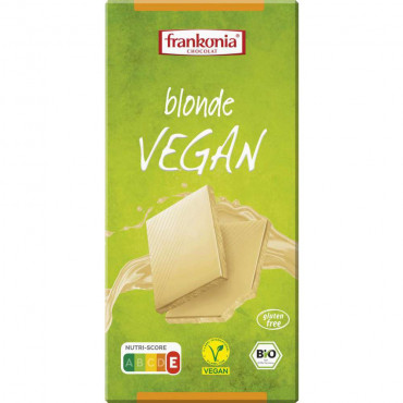 Bio Tafelschokolade Blond, Vegan/Glutenfrei