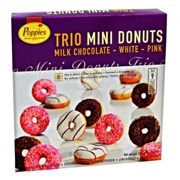 Trio Mini Donuts, tiefgekühlt