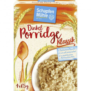 Dinkel-Porridge, natur