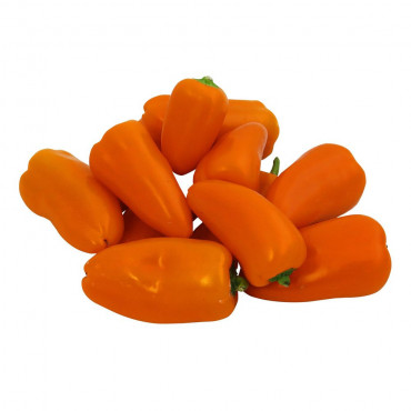 Snackpaprika Vitapep orange, Schale