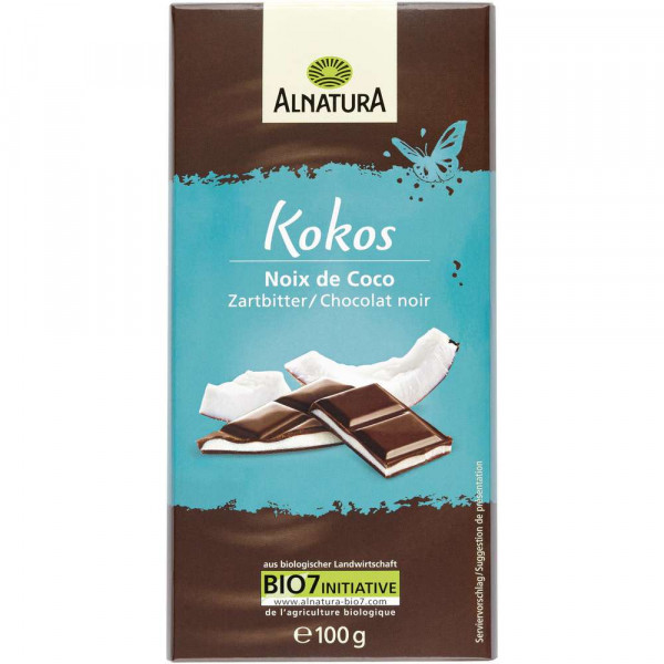Schokolade Kokos-Zartbitter