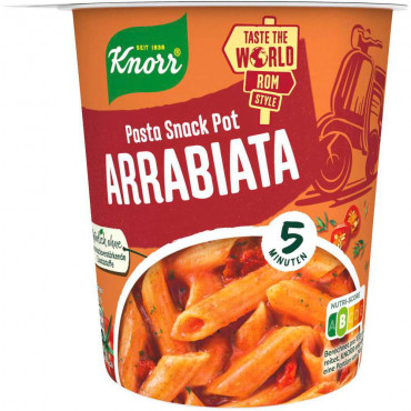 Fertiggericht Pasta-Snack, Arrabiata