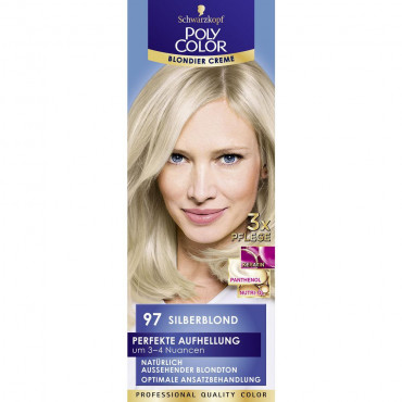 Haarfarbe Poly Color, 97 Silberblond