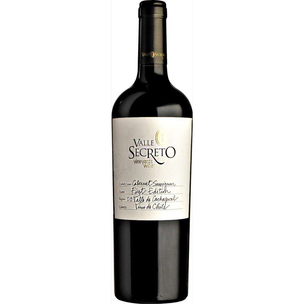 First Rotwein von Edition, Valle Sauvignon Secreto Cabernet