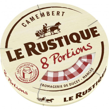 Französischer Camembert in Portionen, 48% Fett i. Tr.