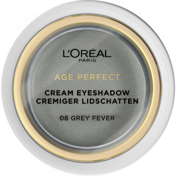 Age Perfect Cremiger Lidschatten, Grey Fever 08