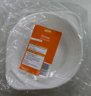 Plastik Suppenschale 0,5l, weiß
