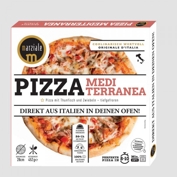 Tiefkühlpizza, Pizza Mediterranea