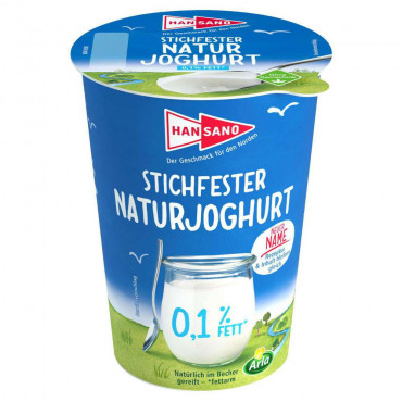 Bulgariajoghurt, 0,1% Fett