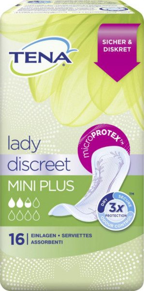 Inkontinenz Einlagen Lady Discreet, Mini Plus