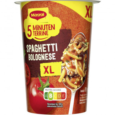 5 Minuten Terrine XL, Spaghetti Bolognese
