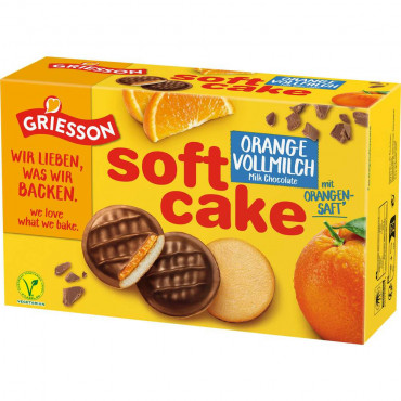 Soft Cake Orangen-Vollmilch Kekse