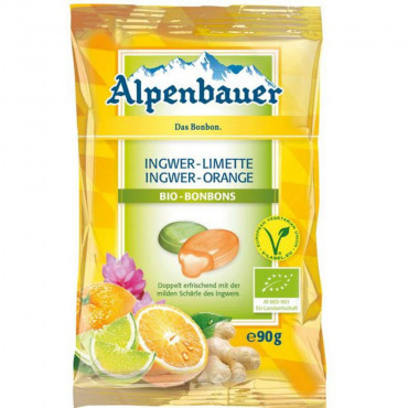 Bonbons Ingwer Limette Orange bio