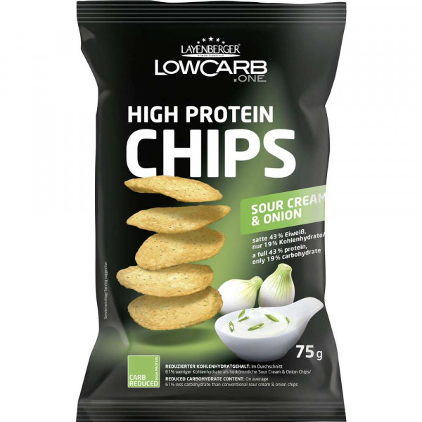 Chips, low carb, high Protein Sour Cream