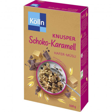 Knusper Schoko-Karamell Müsli