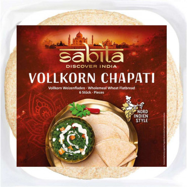 Chapati, Vollkorn-Weizenfladen