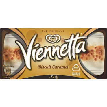 Eiscreme Viennetta, Biscuit Caramel