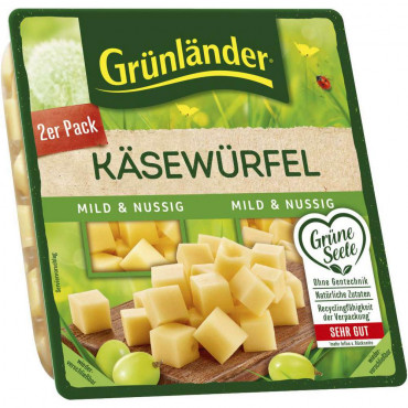 Käse Würfel, Mild/Nussig