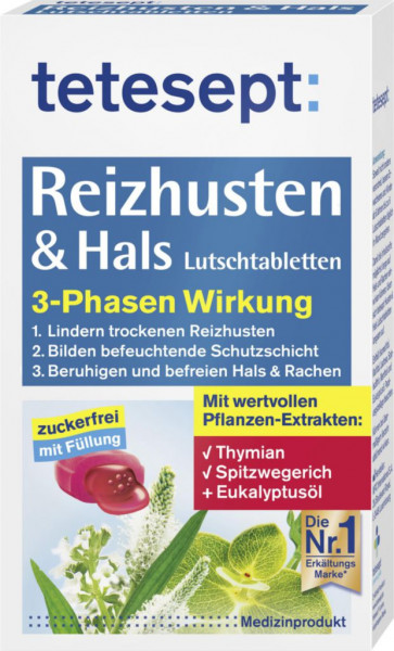 Husten & Hals Lutschtabletten (18 x 20 Stück)