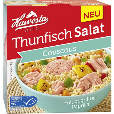 Thunfischsalat, Couscous