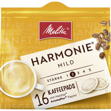 Kaffee Pads Harmonie, mild