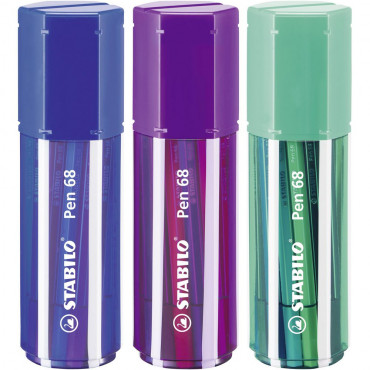 Premium-Filzstift Pen 68, 20er Big Pen Box, 20 verschiedene Farben