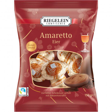 Amaretto Eier, mit Alkohol